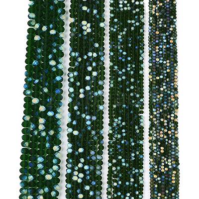 Transparent Glass Beads Strands LS-EGLA-A044-T6mm-MB24-1