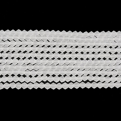 Imitate Austrian Crystal Frosted Glass Beads Strands EGLA-A039-T2mm-MD13-1