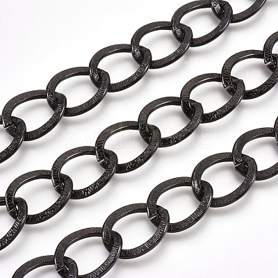 Aluminium Twisted Chains Curb Chains CHF003Y-16-1