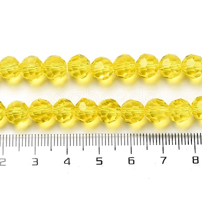 Transparent Glass Beads EGLA-A035-T8mm-D03-1