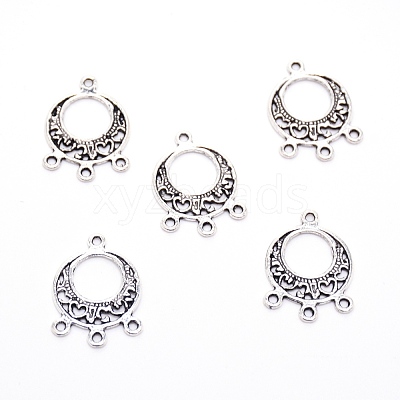 Tibetan Style Alloy Chandelier Components Links PALLOY-WH0085-72-1