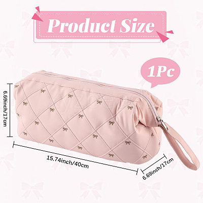 Cotton Cloth Hair Dryer Storage Zipper Bags AJEW-WH20054-331A-1