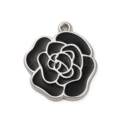 Alloy Enamel Pendants PALLOY-R162-13P-04-1