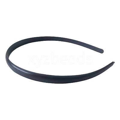 Plain Headwear Hair Accessories Plastic Hair Band Findings OHAR-S186-02-1-1