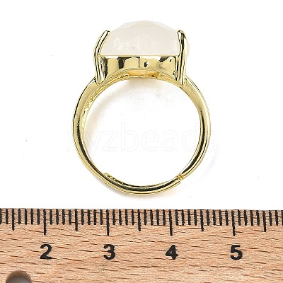 Brass Cuff Open Rings RJEW-D347-01G-11-1