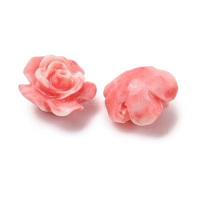 Synthetic Coral Dyed Carved Beads SH-CBAE713-03C-1
