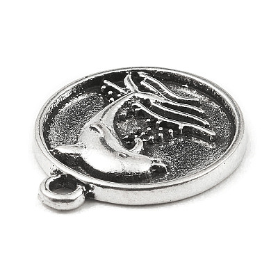 DIY Alloy Pendants PALLOY-D017-01I-AS-1