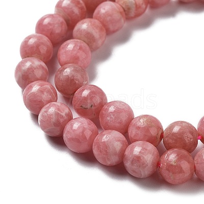 Natural Argentina Rhodochrosite Beads Strands G-L554-03A-01-1