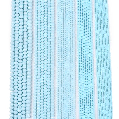 Opaque Solid Color Imitation Jade Glass Beads Strands EGLA-A044-P8mm-D06-1