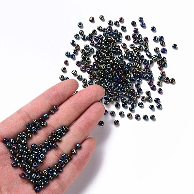 6/0 Glass Seed Beads SEED-US0003-4mm-605-1