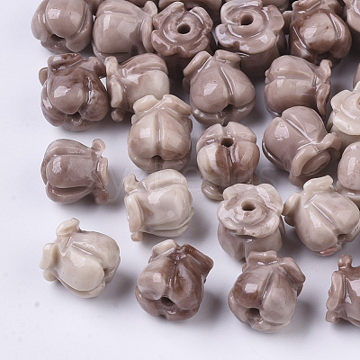 Synthetic Coral Beads CORA-R017-28-B04-1