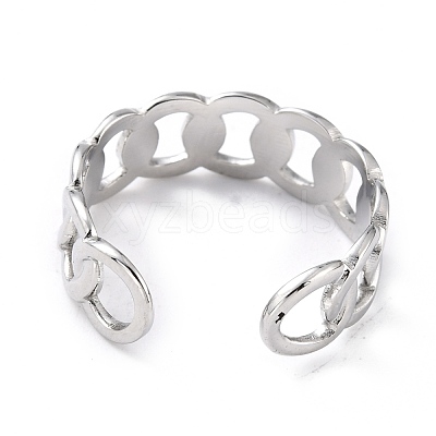 Tarnish Resistant 304 Stainless Steel Finger Rings RJEW-L102-21P-1