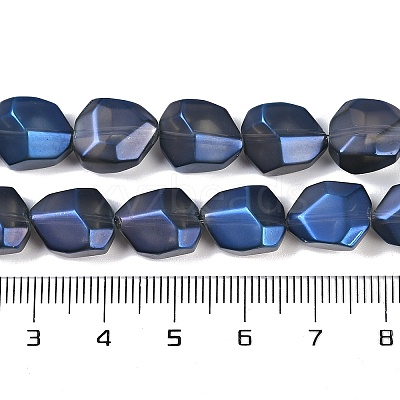 Electroplate Glass Beads Strands EGLA-C009-01A-FR04-1