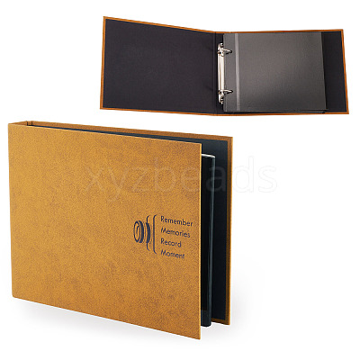 Rectangle Paper Scrapbook DIY Binder Photo Album AJEW-TAC0038-30A-1