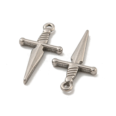 Non-Tarnish 304 Stainless Steel Pendants X-STAS-O004-06A-P-1