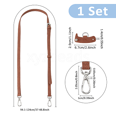 PU Leather Bag Straps DIY-WH0581-26A-1