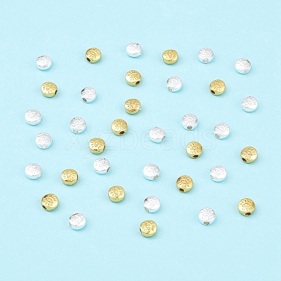 60Pcs 2 Colors Alloy Beads FIND-YW0010-12-1
