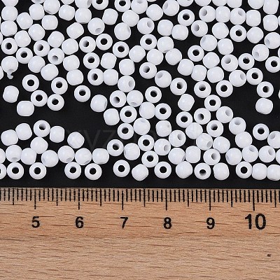 Opaque Acrylic Beads SACR-A007-01A-17-1