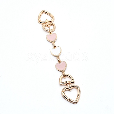 Light Gold Zinc Alloy Hanger Clasps FIND-WH0066-36D-1