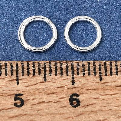 Brass Open Jump Rings KK-CBA1A60-06F-S-1