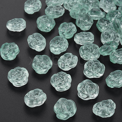 Transparent Baking Paint Glass Beads GLAA-S190-022-A06-1