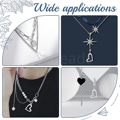 20Pcs 304 Stainless Steel Pendants STAS-UN0031-64-1