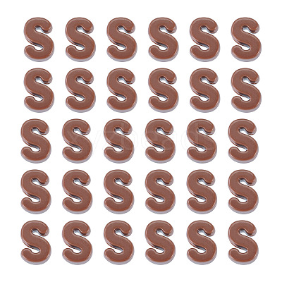 Opaque Acrylic European Beads OACR-TAC0019-006S-1