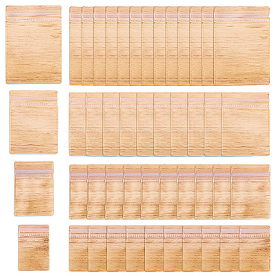 40Pcs 4 Styles PVC Resealable Bags OPP-TA0001-18A-1