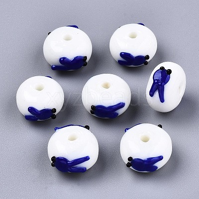 Handmade Bumpy Lampwork Beads LS-LAMP-S194-004A-1