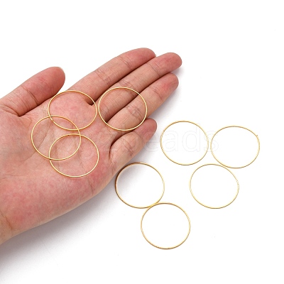 Brass Linking Rings X-EC18730MM-G-1