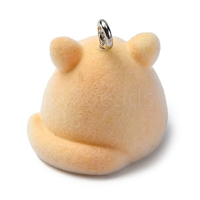 Flocky Animal Resin Pendants FIND-S001-05H-1