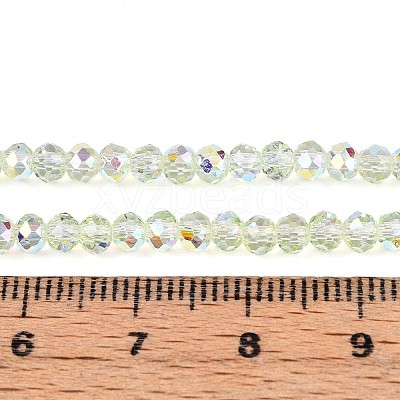 Transparent Glass Beads Strands EGLA-N016-3mm-06-1