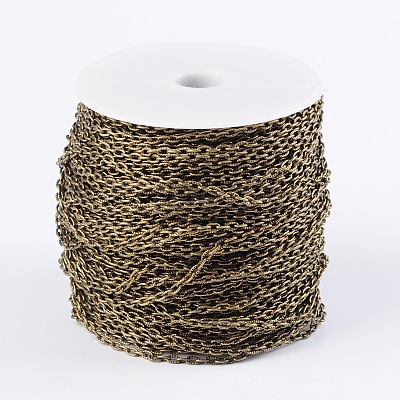 Iron Textured Cable Chains CH-0.9YHSZ-AB-1