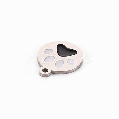 304 Stainless Steel Enamel Charms STAS-Q242-039C-1