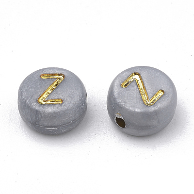 Opaque Acrylic Beads SACR-Q193-01-1