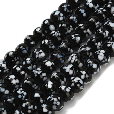 Handmade Lampwork Beads Strands LAMP-H071-01A-06-1