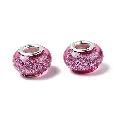 Large Hole Resin European Beads X-OPDL-R118-10B-1