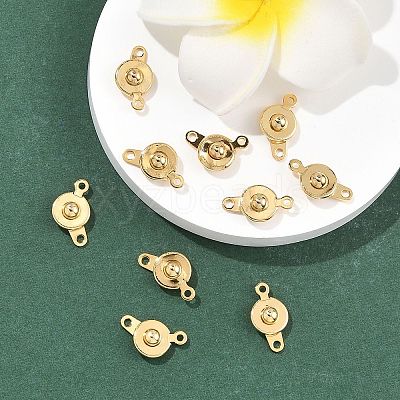 SHEGRACE Brass Snap Clasps XGR0120G-167G-1