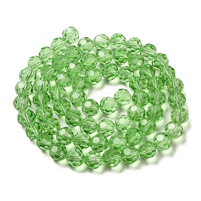 Transparent Glass Beads EGLA-A035-T10mm-D09-1