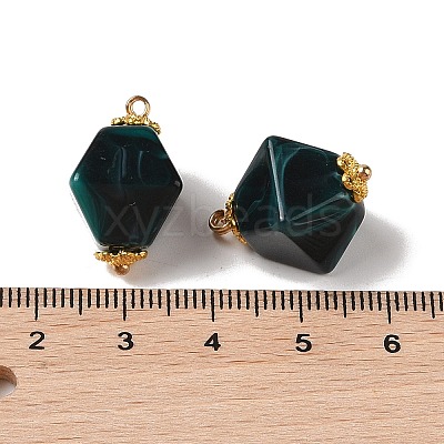 Two Tone Acrylic Pendants MACR-C033-07D-1