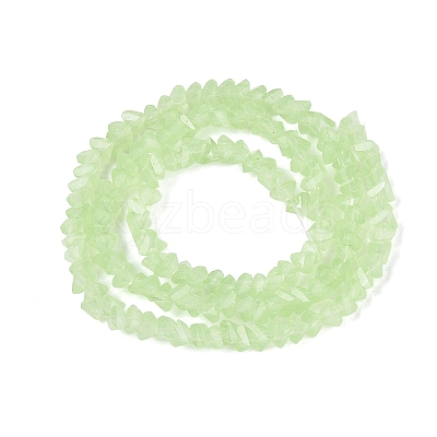 Imitation Jade Glass Beads Strands GLAA-N020-3mm-04-1