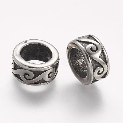 304 Stainless Steel Beads STAS-A032-059AS-1