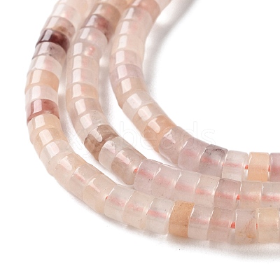 Natural Violet Strawberry Quartz Beads Strands G-H230-58-1