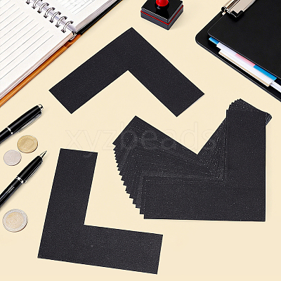 PVC L Shaped Location Marking Corner Sticker DIY-WH0504-919A-1
