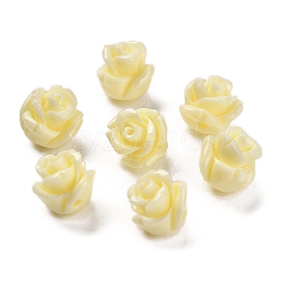 Synthetic Coral Carved Beads CORA-H003-01B-12-1