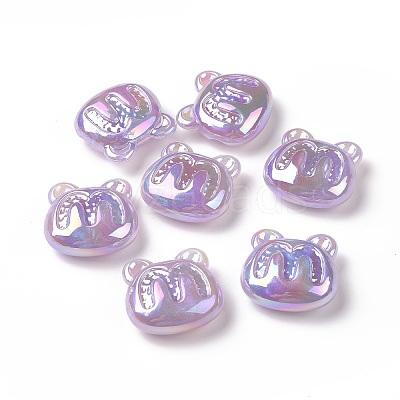 Opaque Acrylic Beads OACR-A010-07A-1
