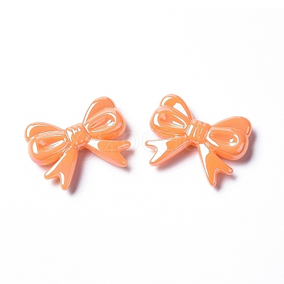 Opaque Acrylic Beads SACR-K004-04-1