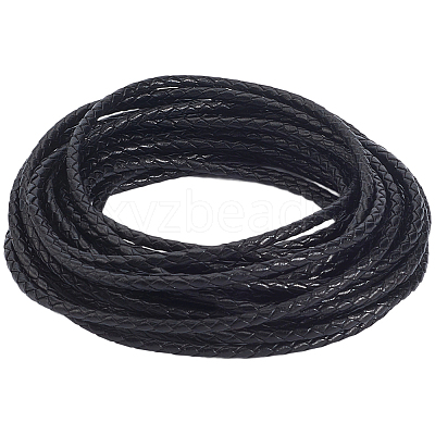 5M Round Braided Cowhide Letter Cord WL-GF0001-34A-03-1