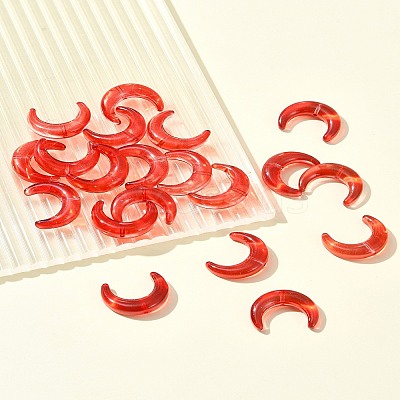 20Pcs Gradient Color Handmade Lampwork Beads LAMP-FS0001-18G-1