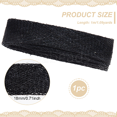 Linen Ribbon OCOR-WH0082-182B-02-1